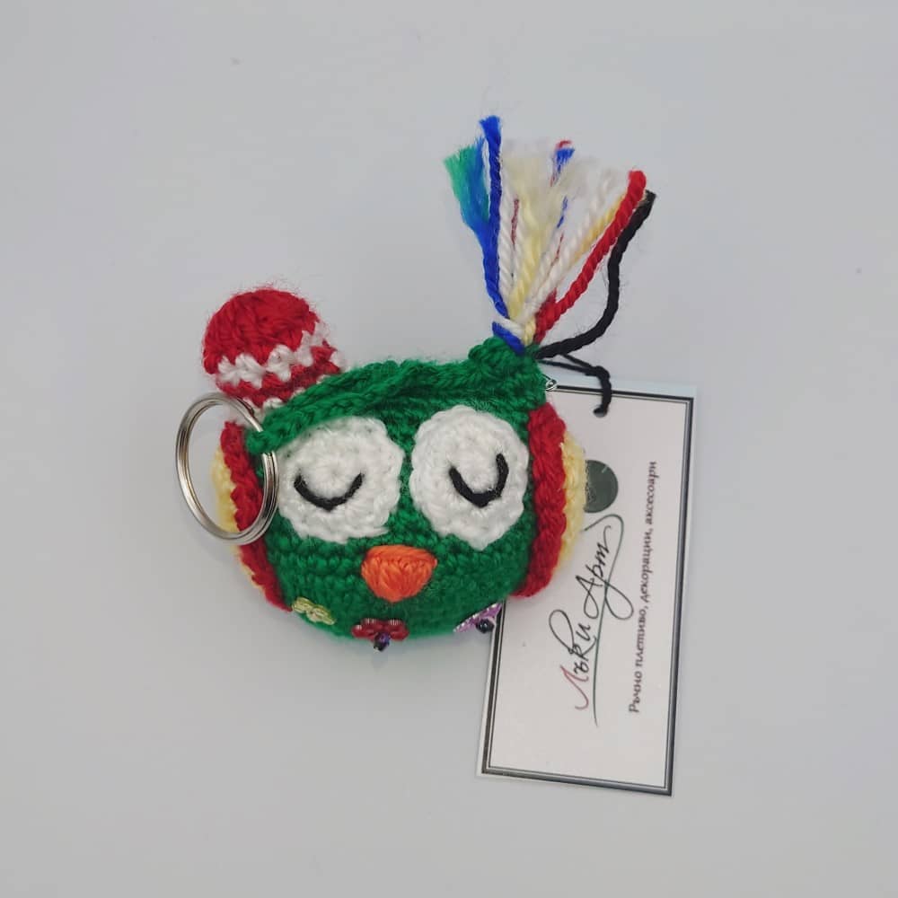 bat-key-holder-lucky-handmade